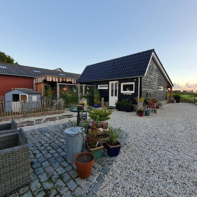 Wellness Chalet Met Jacuzzi, Sauna, Omheinde Tuin, Sint Annaland Zewnętrze zdjęcie